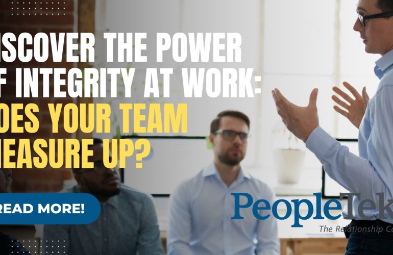 Workplace Integrity: Key for Success & Teamwork