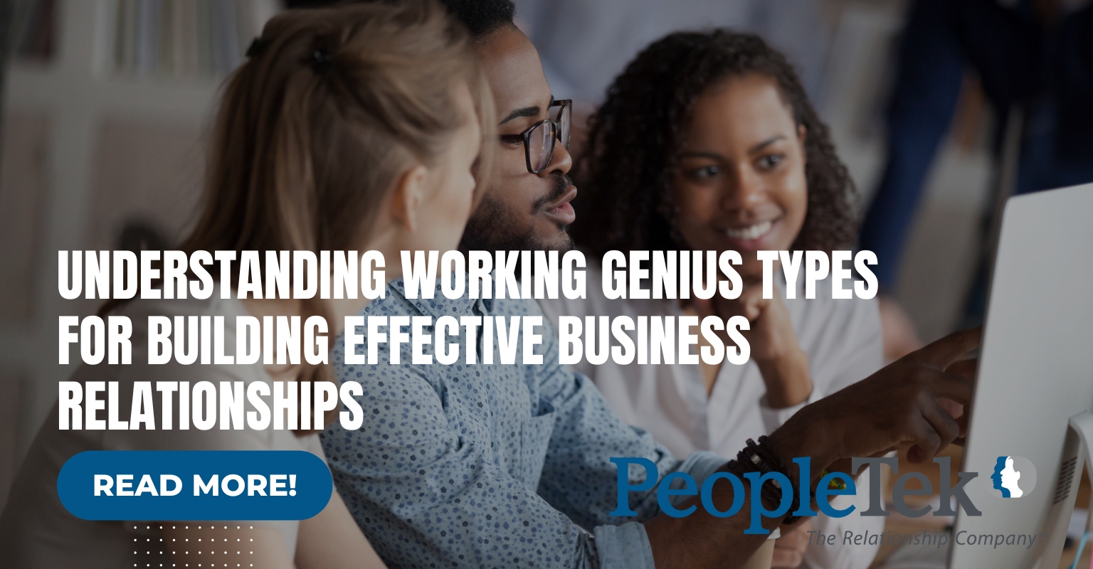 Discover the Six Working Genius Types to Build Strong Business Relationships