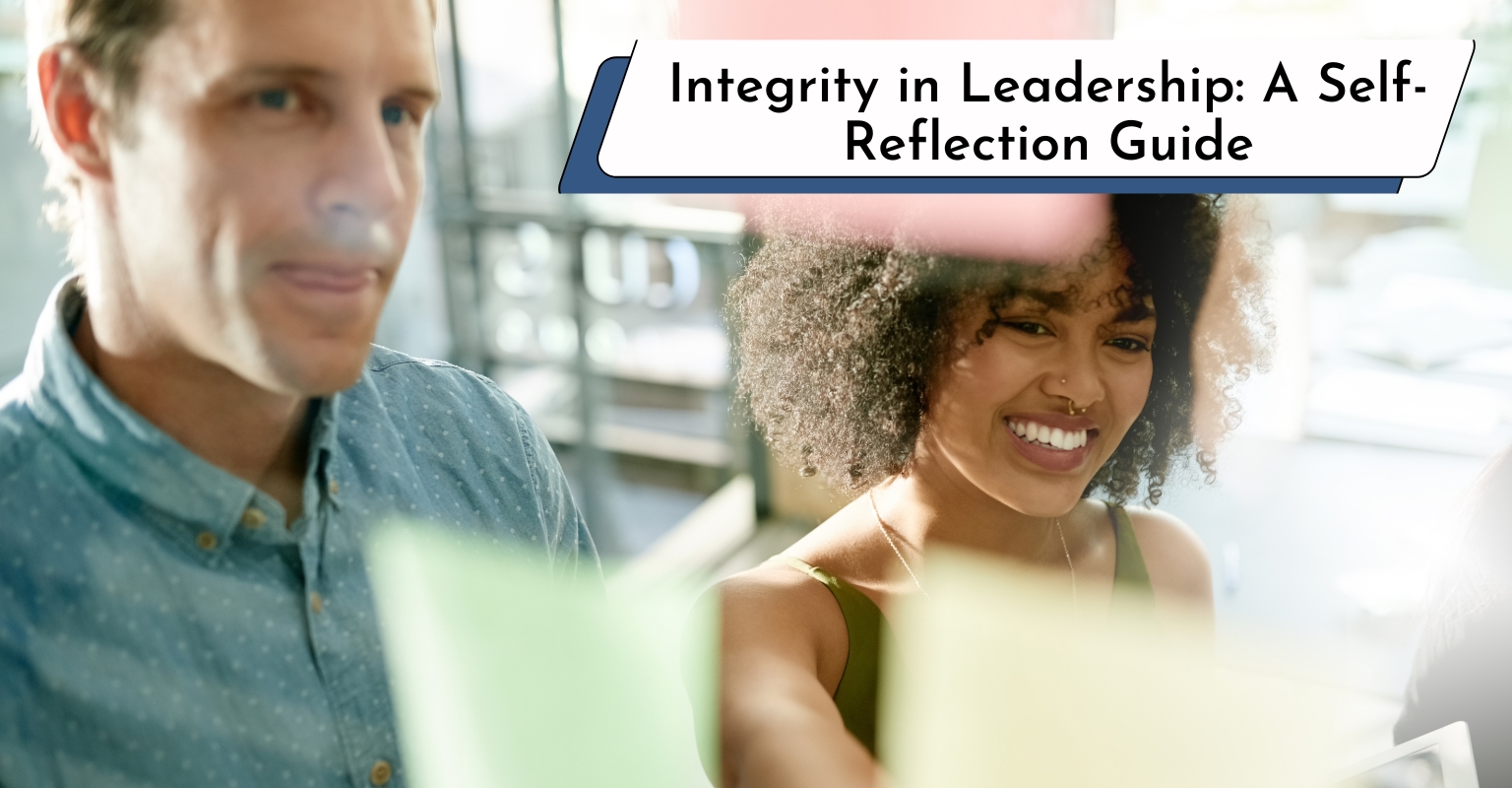 Leader Reflecting on Integrity and Trustworthiness in the Workplace