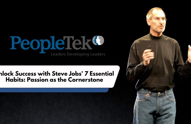 Steve Jobs' Blueprint for Success Illustrated