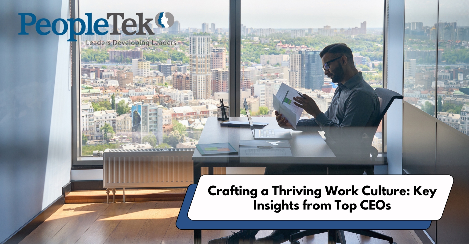 Crafting a Thriving Work Culture: Key Insights from Top CEOs
